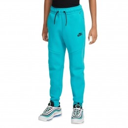 NikeTechFleeceSportswearJoggingbroekKidsTurquoiseZwart