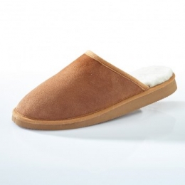LamswollenpantoffelsBruin