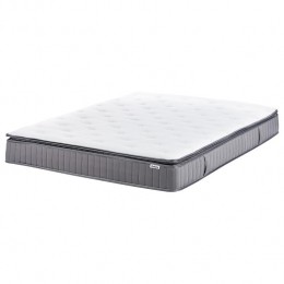 Beliani-PLEASANT-Pocketveringmatrashard-Wit-180x200cm-Traagschuim