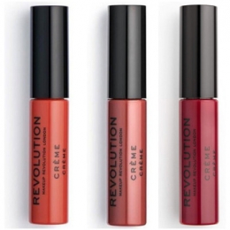 LipstickMakeupRevolutionCrmeLipstickSet-107RBF124GoneRogue147Vampire