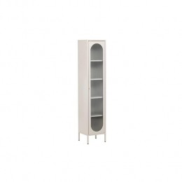 RebellenclubMakaniVitrinekast180x37cm-Greige