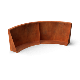 FrontaKeerwandencortenstaalbuitenbochtL100xB100xH20cmGeroba-Geroba