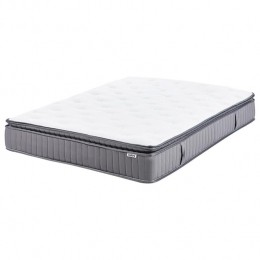 Beliani-PLEASANT-Pocketveringmatrashard-Wit-140x200cm-Traagschuim