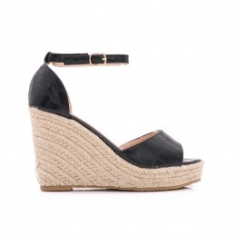 CrocoSleehakkenZwart