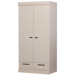 WOOOD2deurskledingkastConnect-Grenen-Dust-195x94x53