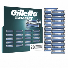 6xGilletteScheermesjesMach320stuks