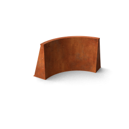 FrontaKeerwandencortenstaalbinnenbochtL50xB50xH20cmGeroba-Geroba
