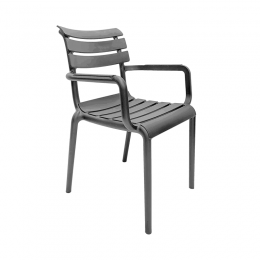 ParisTuinstoelDarkGreyGardenImpressions-Gardenimpressions