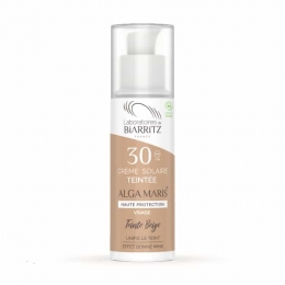 AlgaMarisZonnecremeGezichtSPF30Beige50ml
