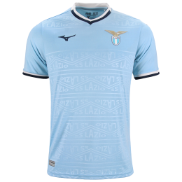 MizunoSSLazioWomensHomeJersey2425VoetbalschoenenAiryBlauwDamesMaatXS
