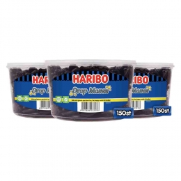 3xHariboDropManen150stuks