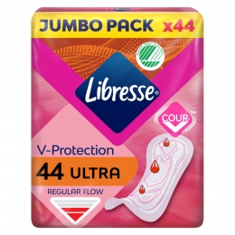 LibresseUltraRegularMaandverbandJumboPack44stuks