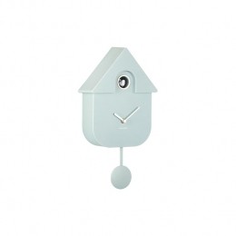 Karlsson-WandklokModernCuckoo-Blauw-85x215x41cm