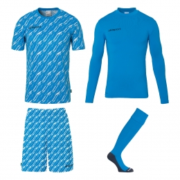UhlsportProgressiveKeeperstenuePackKidsBlauw