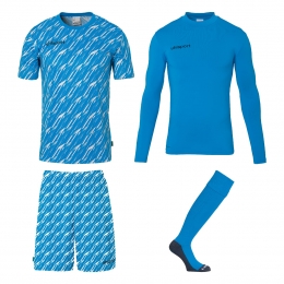 UhlsportProgressiveKeeperstenuePackBlauw