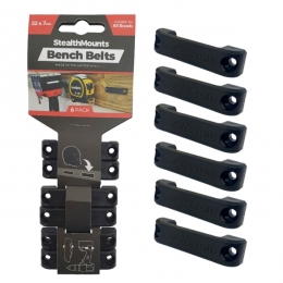 StealthMountsBB-BLK-6Bankriemen-Zwart-6Stuks