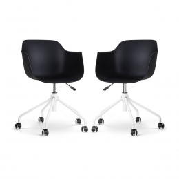 Setvan2bureaustoelenNout-PukNolon