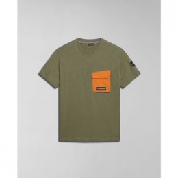 T-shirtNapapijriS-TEPEESNP0A4HQJ-GAE1GREENLICHEN