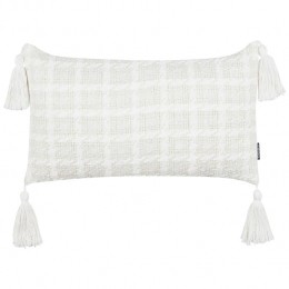 Beliani-DOURIS-Sierkussen-Beige-30x60cm-Polyester