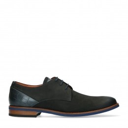 Zwartenubuckveterschoenen