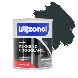 WijzonolDekkendHoogglanslak750ml9277Grachtengroen