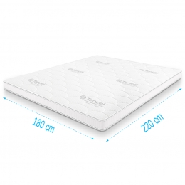 TopdekmatraskoudschuimTencelDeluxe180x220dikte11cm