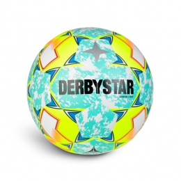 DerbystarVoetbalStratosLightSpecialV24BlauwGeelwit1448