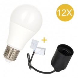 Bailey14491912-PackCombiLEDLamp-E27LHConnector-6W-550Lm