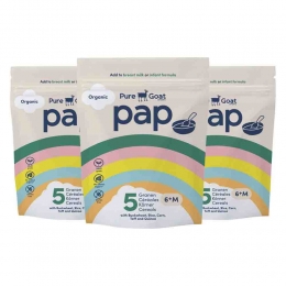 3xPureGoatBioPap5Granen6m200gr