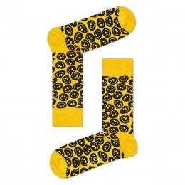 HappySocksTwistedSmileSokkenGeel