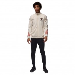 NikeParisSaint-GermainxJordanStrikeTrainingspakFull-Zip2024-2025GebrokenWitZwartRoze
