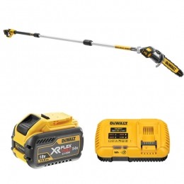 DeWALTDCMPS567P118VXRLi-IonAccuTelescopischeKettingzaagSet1x50Ah-20cm