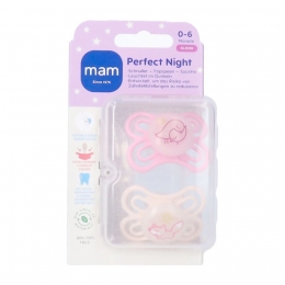 MamPerfectNightFopspeenSilicpure0-6mPink2