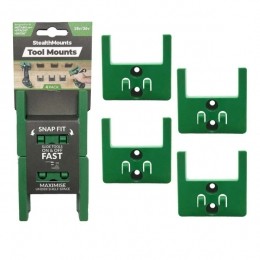 StealthMountsTM-MHH18-GRN-4GereedschaphoudersVoorHikokiMetaboHPTHitachi18V-Groen-4Stuks