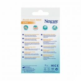Nexcare3mFlexibleFoamMaxiActive5
