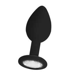 OuchZwarteButtplug7cm