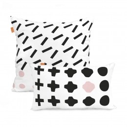 Setvan2kussenhoezenBlushBlanc