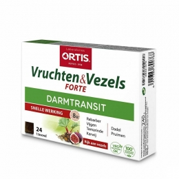 OrtisVruchtenVezelsForteBlokje24