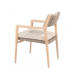 Juliastapelbarediningstoelbrushedteakincl2kussens59x64x86cm4SO-4so