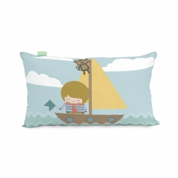 KinderkussenhoesWorldMapHappynois