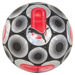 PUMAACMilanCultureMiniVoetbalMaat1ZwartZilverRood