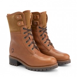 TravelinaposWomen-Lace-upbootcasual-Cognac-Maat42