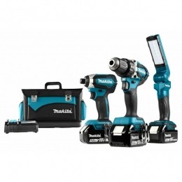 MakitaDLX3090TX118VLi-IonAccu3-deligeCombiset3x50AhAccu