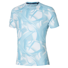 MizunoPARISDRYAEROFLOWT-SHIRTHardloopschoenenPleinairHerenMaatXXL