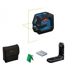 BoschGLL20-22GKruislijnlaserInTas-Groen-20m-2Lijnen-IP65