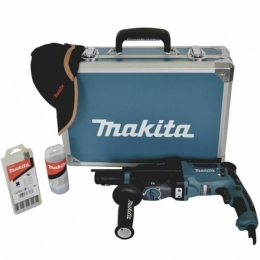 MakitaHR2631FT13SDS-plusCombihamerInclSnelspanboorkopInKoffer-800W-24J