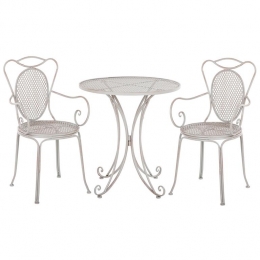 Beliani-CILENTO-Bistrosetvoor2-Grijs-IJzer
