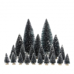 KerstfiguurBristleTreessetof21Luville-Luville