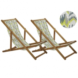 Beliani-ANZIO-Strandstoelsetvan2-Multicolor-Polyester