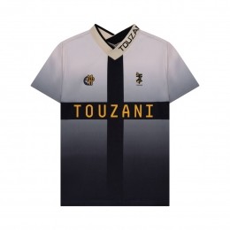 TouzaniTaishoVoetbalshirtKidsBeigeZwartGoud
